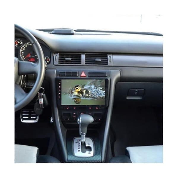 9 tommer 2din bilstereo radio fascia til A6 C5 2002-2006 instrumentbræt video DVD-afspiller panelramme montering trim