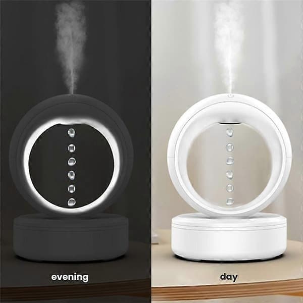 Anti-Gravity Inverterte Vanndråper Høy Tåkevolum Stille Luftfukter