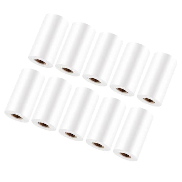 10 stk. termopapir, til mobil 58mm 30mm mini termoprinter kassebonrulle