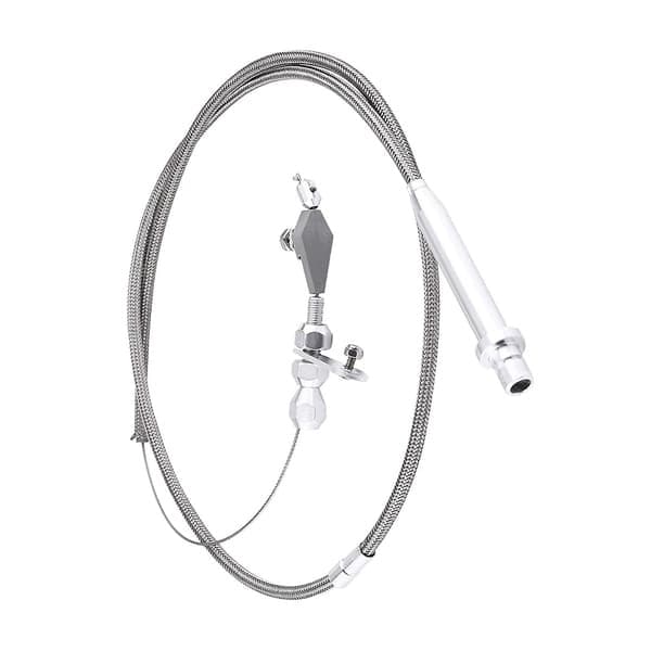 TH350 Girkasse Kick Down Kabel Flettet Låsekabel i Rustfritt Stål