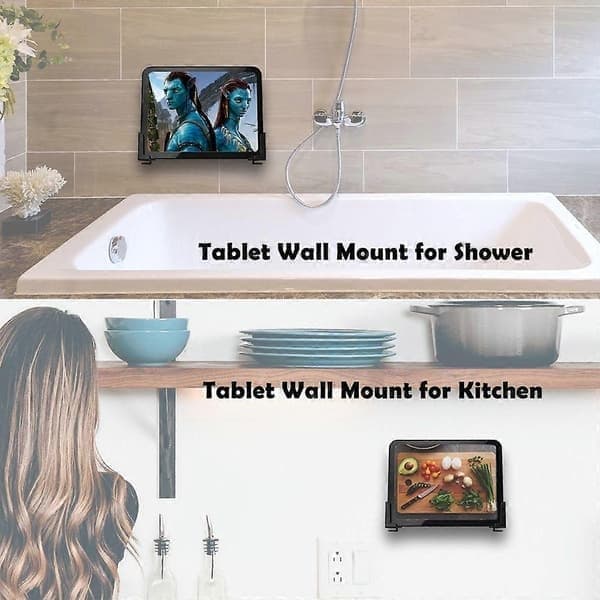 Koala Wall Mount 2.0: Skadefri universell docka för smartphones, surfplattor, e-läsare: för iPad 1, 2, 3, 4, Air 1/2/3, iPad Mini