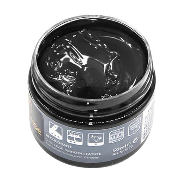 Læderfarvebalsam, Læderfarverestaurator, Læderreparationsfjerner til ridser, Læderrestaurator til sofaer, Læderfarve, Mørkegrå Dark Grey