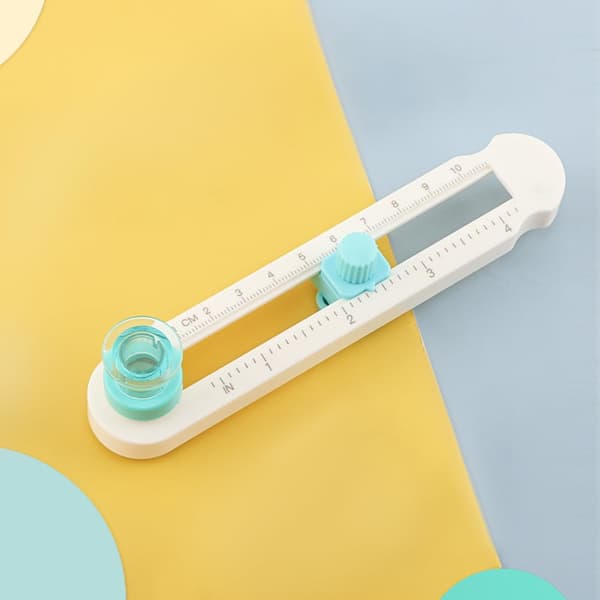 Sirkelkutter for papirhåndverk – Roterende kniv, Scrapbooking/kortlaging, Kutter 0,78-7,87\" Circle Cutter