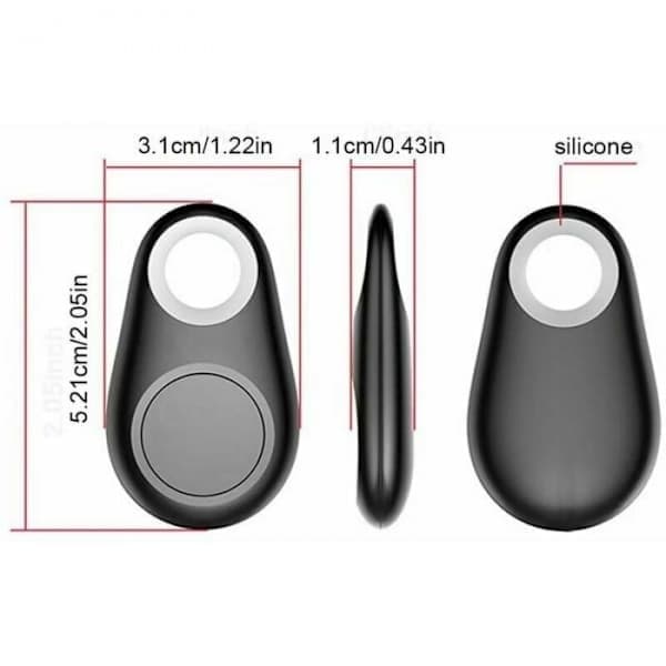 5 stk GPS Tracker Smart Nøkkelfinner Lokalisator Anti-tapt Bluetooth Sporing