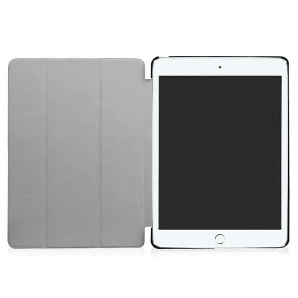 iPad 9.7\" (2017 / 2018) Slim Fit Tri-fold Deksel, Svart