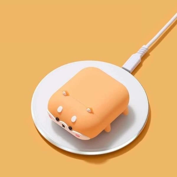 Kompatibel med AirPods 3:e generationen 2024, 3D Söt Hundfodral
