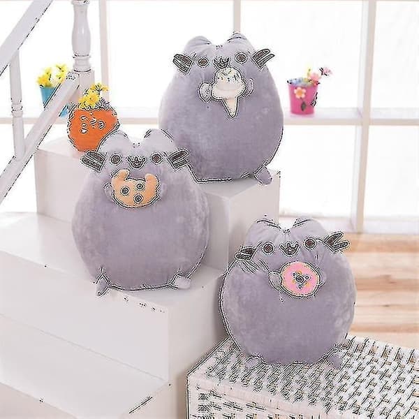 24 cm Pusheen Kat Plyslegetøj Snackbar Cookie Kat Udstoppede Dukke, 9.5\" Donut Kat