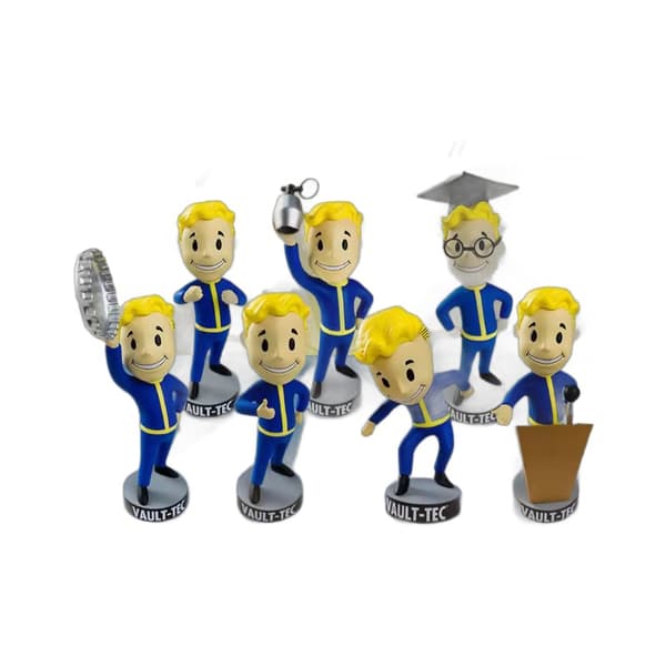 Vault Boy Chibi -keräilyhahmo laatikossa – 4# Aseeton 4# Unarmed