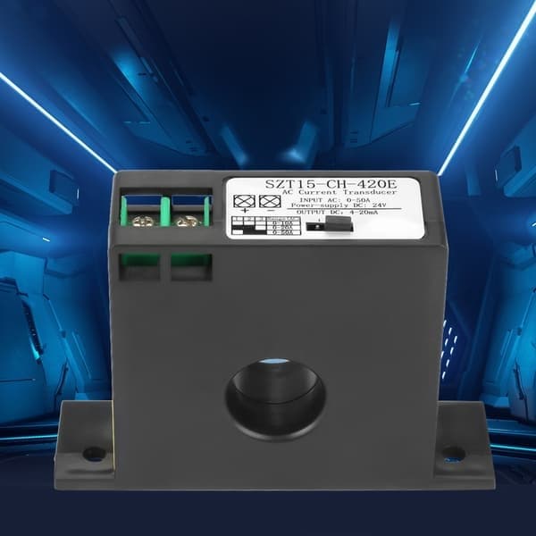 SZT15-CH-420E Strømtransduser Sender Transformator Sensor AC Strømkonverter 0-50A