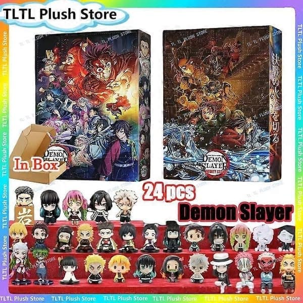 Demon Slayer Anime Advent Countdown Julekalender Blind Box Kamado Tanjirou Nezuko Zenitsu Gave A
