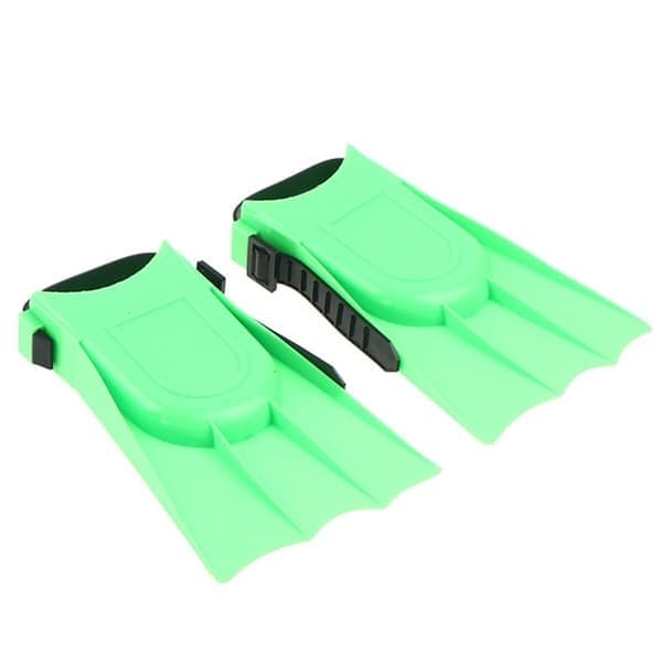 Simfenor för barn, snorkel-simfenor, simutrustning för nybörjare, grön green