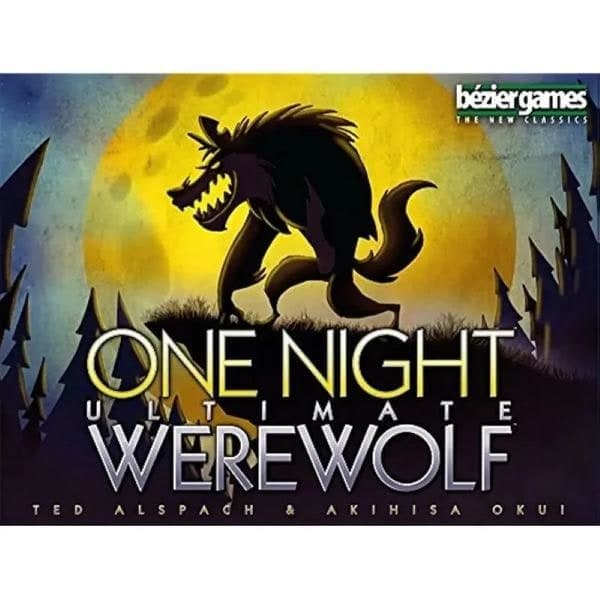 Brettspill, for samlere One Night Ultimate Werewolf Brettspill Alder 8+ 3-10 spillere