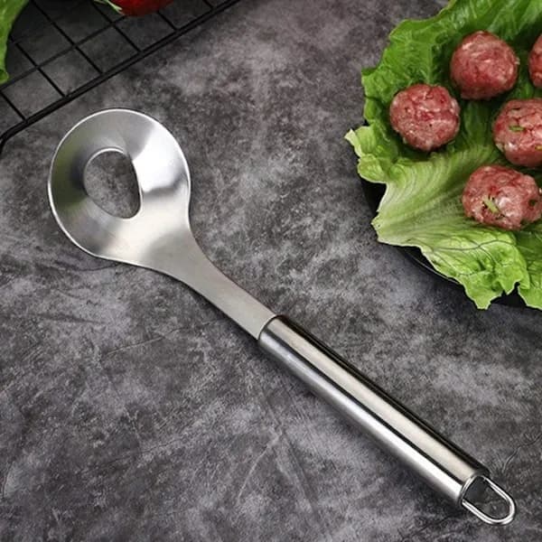 2-delad skedformad köttbullsformare (modell 410)