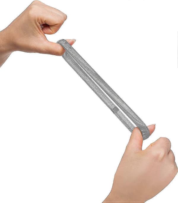 Ärmhållare 3 par, elastiska skjortärmshållare justerbara armbindlar silver