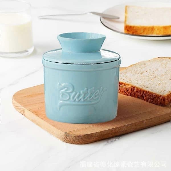 Smørskål, Fransk smørboks, Smørbart smør, Keramikskål, Holder til køkkenbordet, God