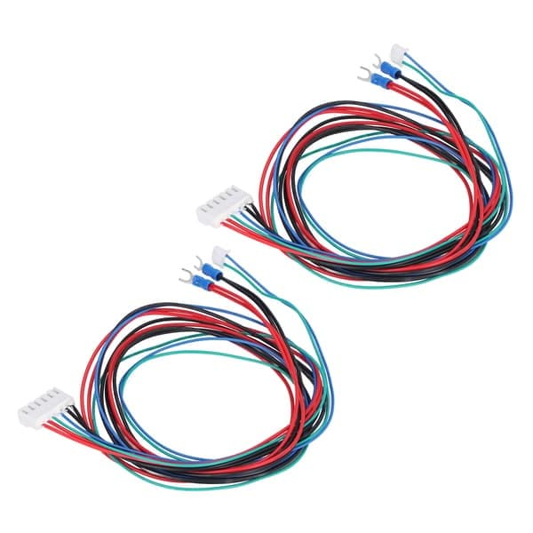 2 st Värmebäddskabel Uppgraderad Kabel för A8 A6 A8 PLUS E16 3D-skrivardelar Tillbehör 90 cm