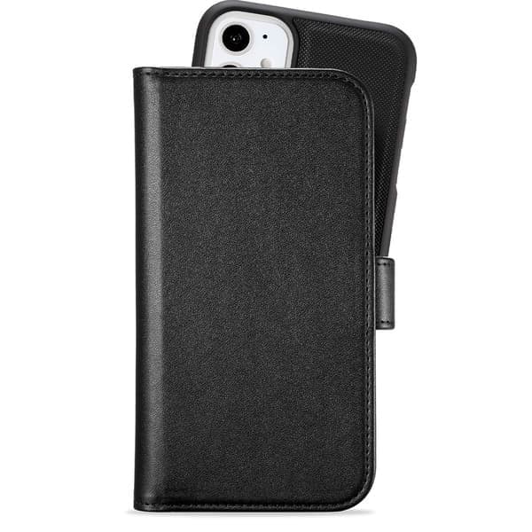 Holdit iPhone 11 / XR, Multi-Compartment 2-i-1 Magnetfodral / Skal, Svart