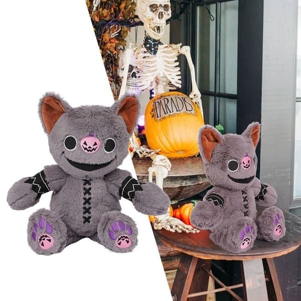 Söpö paholaiskurpitsakissa Halloween-pehmolelu Z