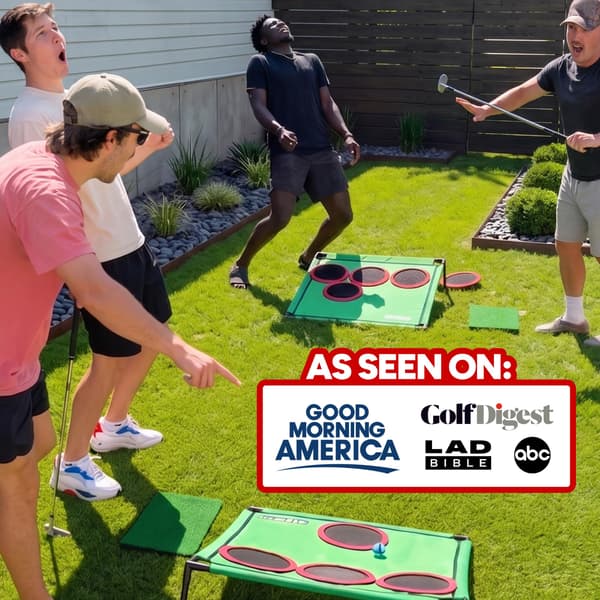 Golf Pong -chippauspeli, 2 lautaa, 2 säädettävää molempikätistä mailaa Golf Pong Versus Edition (2 Pack)
