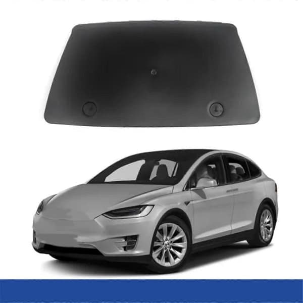 Slepekrokdeksel til bil, nedre støtfangerbeskyttelse bak, 1058357-00-D, egnet for Tesla Model X
