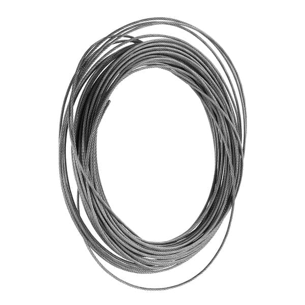 1 stk 15 meter 304 rustfri stålwire diameter 1,5 mm
