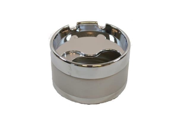 Metallaskfat, silver