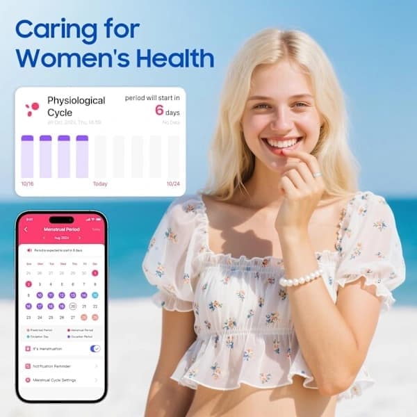 Denna smarta hälsoring har stress- och sömnövervakning, är kompatibel med iOS- och Android-system