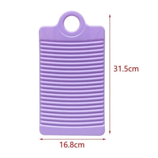 Vaskebræt til håndvask, værktøj til håndvask af tøj til hjemmet, violet Violet