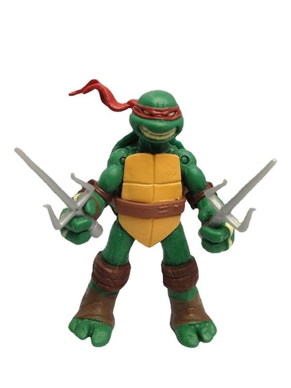 4 Teenage Mutant Ninja Turtles Raphael Actiondukke Modellleker Z
