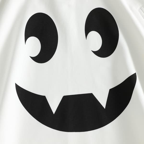 Spædbarn Baby Spøgelseskostume Sød Hætte Kappe Halloween Kostumer A-white 1-2T