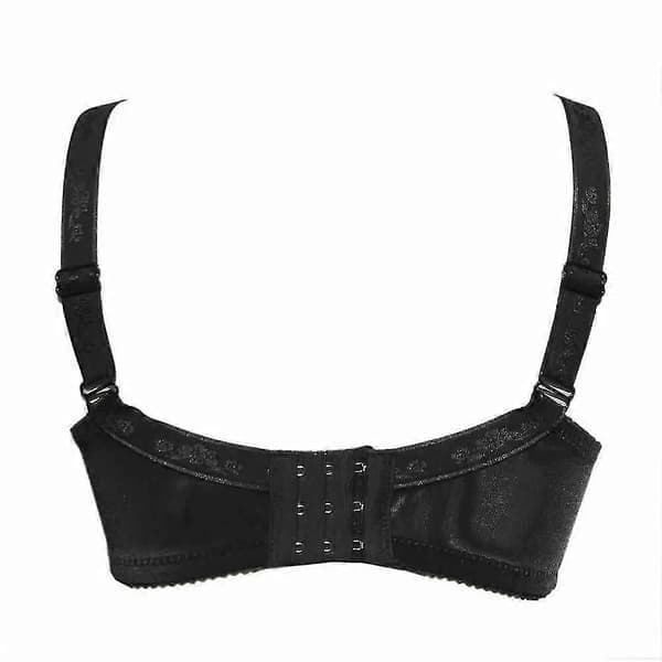 Bimei Mastectomy BH med lommer til brystproteser, trådløs hverdags-BH til kvinder, Plus Size 8103, Beige, 34a, Sort, 42B Black 42B