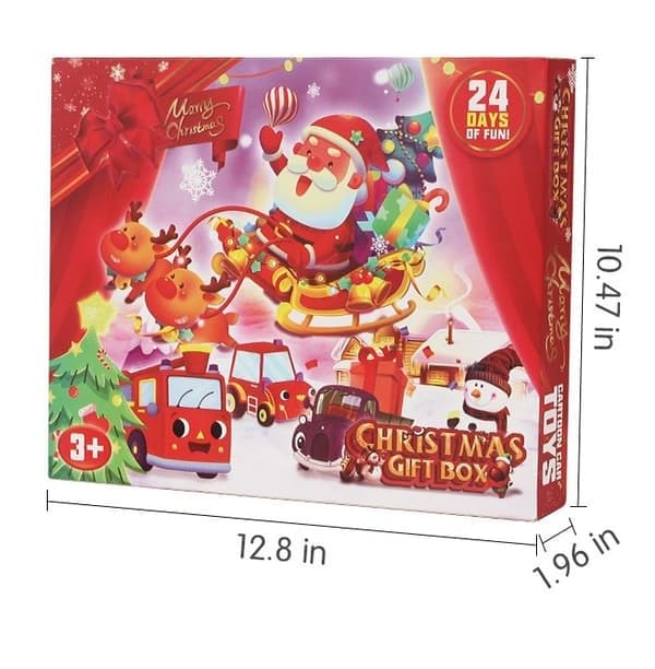 Julekalender Halloween Gaveæske Billegetøj Blind Box, Størrelse 11 11
