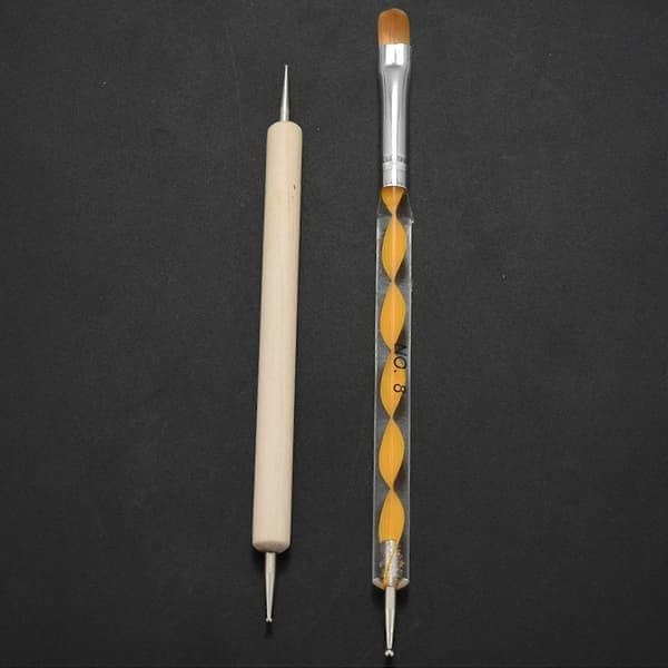 18 STK Mandala Dotting Tool Sett Pregestifter Store Dotting Sticks for Steinmaling Neglekunst