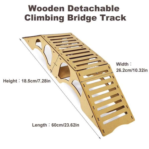 RC Trebro Rampe Modulær Hindringsplattform for 1/18 1/24 RC Crawlere A