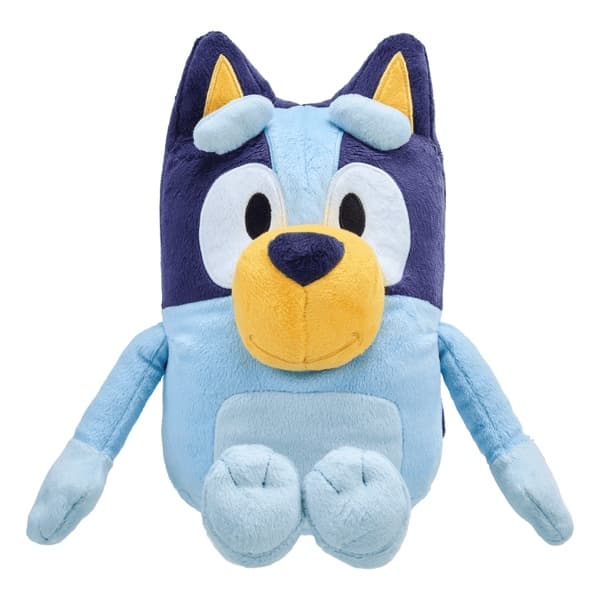 Bluey, 13\" Pratsande Bluey Plysch V Blå Ingen