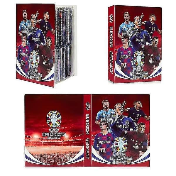 Fodboldstjernekortalbum, 240 stk. stjernekortboks samlealbummappe