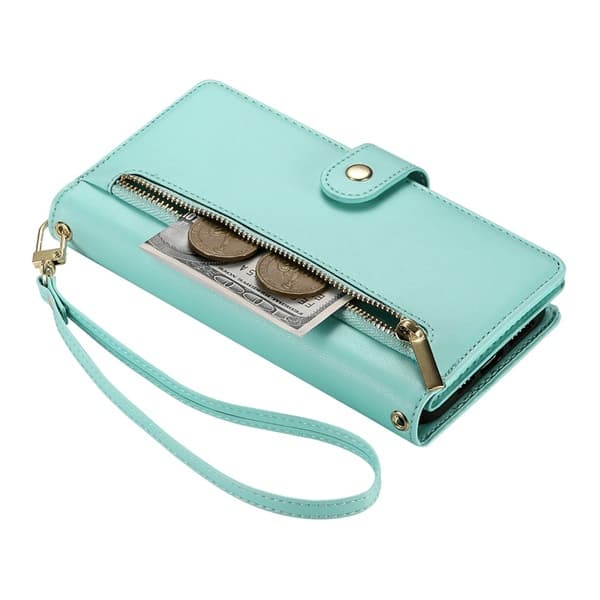 Mobil lommebok for iPhone 16-serien, bærbar lommebok, blå, iPhone 16 Plus blue iPhone 16 plus