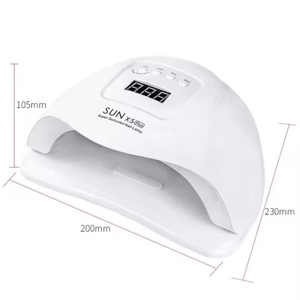 54W UV/LED neglelampe med 10s/30s/60s/99s timer