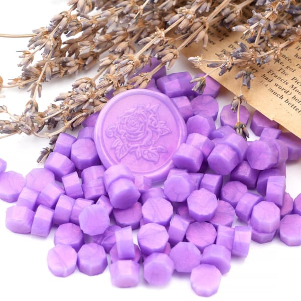 100 st Aurora Dream Iridescent vaxförseglingspärlor, vaxpärlor för förseglingsstämpel 100PCS Dream Iridescent