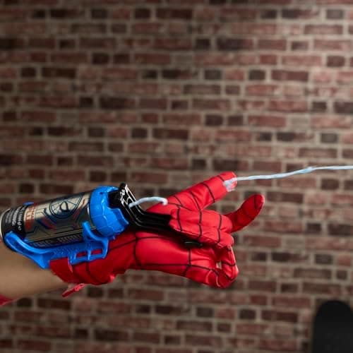 SPIDER-MAN Marvel Brand New Day Super Web Slinger, 2-i-1 rollespill vann- eller nettskyter, superheltleker og kostymer for barn, alder 5+