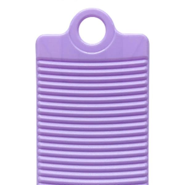 Vaskebræt til håndvask, værktøj til håndvask af tøj til hjemmet, violet Violet
