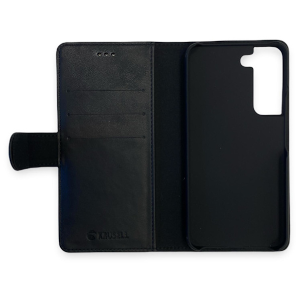 Premium-puhelimen lompakko Samsung Galaxy S22 - RUOTSALTAINEN DESIGN Svart