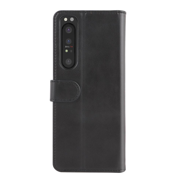 Premium Sony Xperia 1 III PhoneWallet - RUOTSALTAISTA DESIGNIA Svart