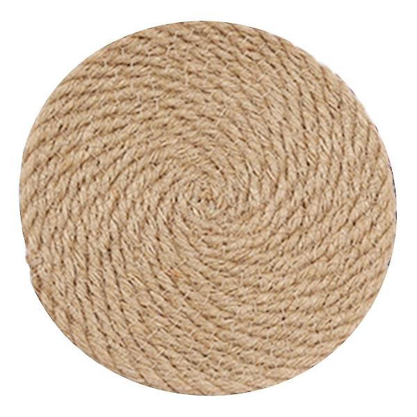 Rattan Bordskåner Vævet Spisebord 18cm (1 stk)