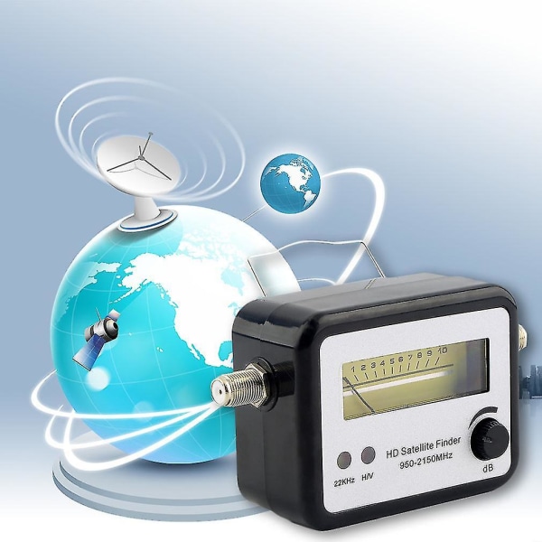 Digital Satellit Signal Finder Meter Kompas Fta Tv Finder