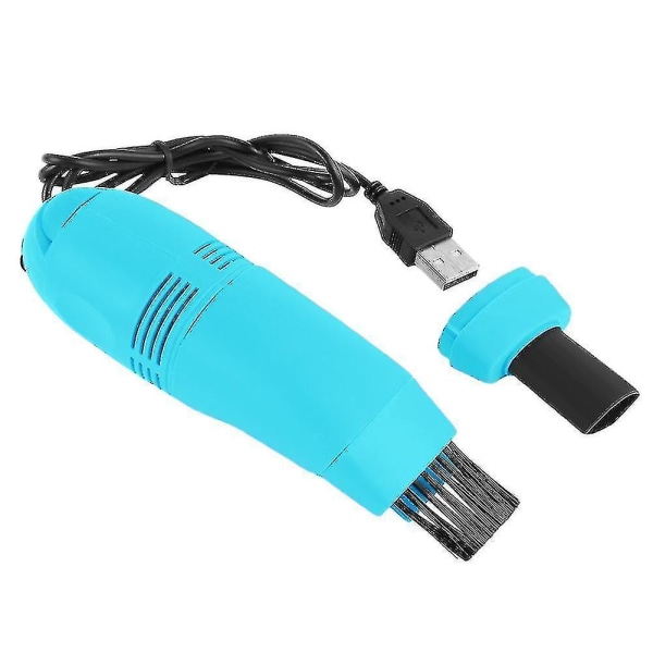 Mini Pc Vacuum Usb Keyboard Cleaner (blå), 1 Pakke