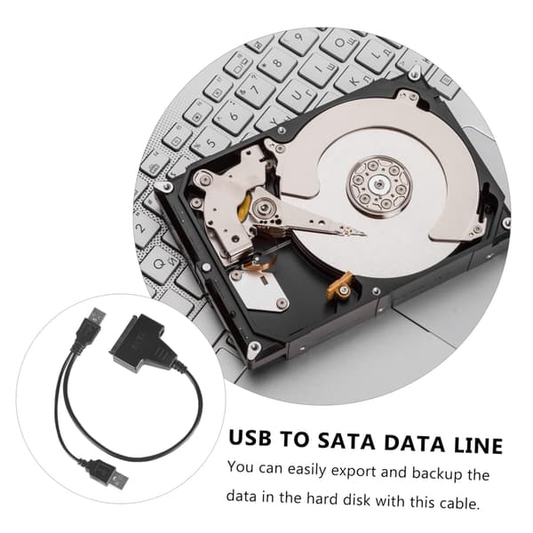 Til USB-kabel Ekstern Harddisk Adapter USB til Datakabel -tommers HDD-kabel
