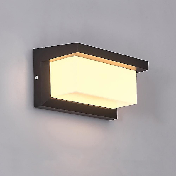 Moderna Nordiska Utomhusvägglampor Led Inomhus Aluminium