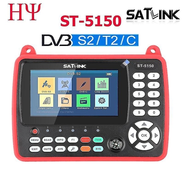 Satlink St-5150 DVB-S2 T2 C Combo Satellitfinder
