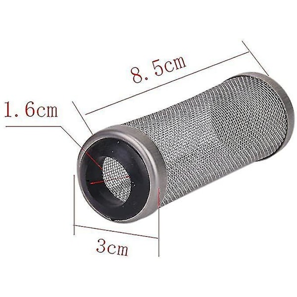 2 stk. 16mm Akvarium Fiskekum Mesh Net Filter Guard Rejer